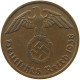DRITTES REICH 2 PFENNIG 1938 B  #MA 100844 - 2 Reichspfennig
