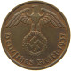 DRITTES REICH 2 PFENNIG 1937 F  #MA 100845 - 2 Reichspfennig