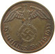 DRITTES REICH 2 PFENNIG 1937 F  #MA 011990 - 2 Reichspfennig