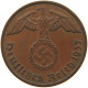 DRITTES REICH 2 PFENNIG 1937 A  #MA 067839 - 2 Reichspfennig