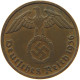 DRITTES REICH 2 PFENNIG 1936 D  #MA 100007 - 2 Reichspfennig