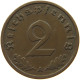 DRITTES REICH 2 PFENNIG 1936 A  #MA 100010 - 2 Reichspfennig