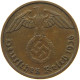 DRITTES REICH 2 PFENNIG 1936 D  #MA 100015 - 2 Reichspfennig