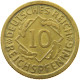 WEIMARER REPUBLIC 10 PFENNIG 1931 D 10 REICHSPFENNIG #MA 003488 - 10 Rentenpfennig & 10 Reichspfennig