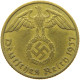 DRITTES REICH 10 PFENNIG 1937 E  #MA 098959 - 10 Reichspfennig