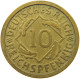 WEIMARER REPUBLIC 10 PFENNIG 1928 G 10 REICHSPFENNIG #MA 003487 - 10 Rentenpfennig & 10 Reichspfennig