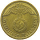DRITTES REICH 10 PFENNIG 1937 G  #MA 098956 - 10 Reichspfennig