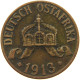 DEUTSCH OSTAFRIKA HELLER 1913 A  #MA 099988 - German East Africa