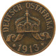 DEUTSCH OSTAFRIKA HELLER 1913 A  #MA 098554 - German East Africa