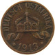 DEUTSCH OSTAFRIKA HELLER 1913 A  #MA 098495 - Deutsch-Ostafrika