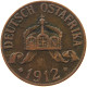 DEUTSCH OSTAFRIKA HELLER 1912 J  #MA 099963 - German East Africa