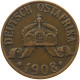 DEUTSCH OSTAFRIKA HELLER 1908 J  #MA 099990 - German East Africa