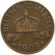 DEUTSCH OSTAFRIKA HELLER 1908 J  #MA 098557 - German East Africa