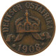 DEUTSCH OSTAFRIKA HELLER 1908 J  #MA 098527 - Deutsch-Ostafrika