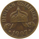 DEUTSCH OSTAFRIKA HELLER 1907 J  #MA 099999 - German East Africa