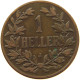 DEUTSCH OSTAFRIKA HELLER 1907 J  #MA 098550 - Duits-Oost-Afrika