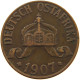 DEUTSCH OSTAFRIKA HELLER 1907 J  #MA 098531 - German East Africa