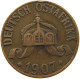 DEUTSCH OSTAFRIKA HELLER 1907 J  #MA 098556 - German East Africa
