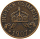 DEUTSCH OSTAFRIKA HELLER 1907 J  #MA 098522 - Deutsch-Ostafrika