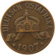 DEUTSCH OSTAFRIKA HELLER 1907 J  #MA 098483 - German East Africa