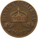 DEUTSCH OSTAFRIKA HELLER 1907 J  #MA 098472 - Deutsch-Ostafrika