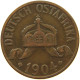 DEUTSCH OSTAFRIKA HELLER 1904 A  #MA 099991 - Africa Orientale Tedesca