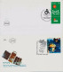 Delcampe - ISRAEL 1996 FDC COMPLETE YEAR SET WITH S/SHEETS - SEE 8 SCANS - Briefe U. Dokumente