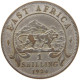 EAST AFRICA SHILLING 1924 GEORGE V. (1910-1936) #MA 065502 - Colonie Britannique