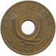 EAST AFRICA 5 CENTS 1963 ELIZABETH II. (1952-) #MA 065524 - Colonia Británica