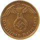 DRITTES REICH REICHSPFENNIG 1939 G  #MA 100088 - 1 Reichspfennig