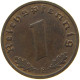 DRITTES REICH REICHSPFENNIG 1937 F  #MA 100083 - 1 Reichspfennig