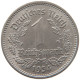 DRITTES REICH MARK 1934 F  #MA 099318 - 1 Reichsmark