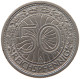 DRITTES REICH 50 REICHSPFENNIG 1937 A  #MA 099469 - 50 Reichspfennig