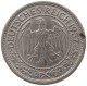 DRITTES REICH 50 REICHSPFENNIG 1937 A  #MA 099469 - 50 Reichspfennig