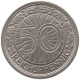 DRITTES REICH 50 REICHSPFENNIG 1936 A  #MA 099490 - 50 Reichspfennig