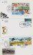 ISRAEL 1998 FDC YEAR SET WITH S/SHEETS - SEE 7 SCANS - Brieven En Documenten