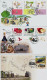 Delcampe - ISRAEL 2011 FDC COMPLETE YEAR SET WITH S/SHEETS SEE 12 SCANS - Cartas & Documentos