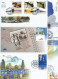 ISRAEL 2013 FDC COMPLETE YEAR SET WITH S/SHEETS SEE 7 SCANS - Brieven En Documenten