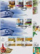 ISRAEL 2014 FDC COMPLETE YEAR SET WITH S/SHEETS SEE 6 SCANS - Covers & Documents