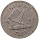 FIJI SHILLING 1957 ELIZABETH II. (1952-) #MA 065822 - Fiji
