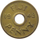 FIJI PENNY 1943 GEORGE VI. (1936-1952) #MA 065825 - Fidji