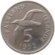 FALKLAND ISLANDS 5 PENCE 1992 ELIZABETH II. (1952-2022) #MA 066550 - Falkland