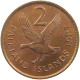 FALKLAND ISLANDS 2 PENCE 2004 ELIZABETH II. (1952-2022) #MA 066556 - Falkland