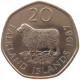 FALKLAND ISLANDS 20 PENCE 1987 ELIZABETH II. (1952-2022) #MA 066552 - Falklandeilanden