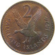 FALKLAND ISLANDS 2 PENCE 1974 ELIZABETH II. (1952-2022) #MA 066557 - Falkland Islands