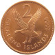 FALKLAND ISLANDS 2 PENCE 2004 ELIZABETH II. (1952-2022) #MA 066555 - Malvinas