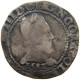 FRANCE FRANC 1582 HENRI III. (1574-1589) #MA 008550 - 1574-1589 Enrico III