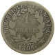 FRANCE FRANC 1808 W NAPOLEON I. (1804-1814, 1815) #MA 000103 - 1 Franc