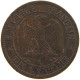 FRANCE CENTIME 1862 K NAPOLEON III. (1852-1870) #MA 022756 - 1 Centime