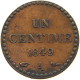 FRANCE CENTIME 1849 A  #MA 021859 - 1 Centime